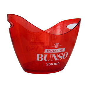 Oval plastic champagne bucket 8L