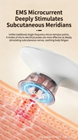 Appareil de Massage par Ventouses Professionnel Stylo Hijama Rechargeable pour le Corps, pour l'Unification des Méridiens et l'Élimination des Blocages Lymphatiques