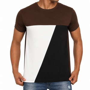 T-shirts pour hommes de haute qualité, légers, de couleurs unies, pour un usage quotidien, sur mesure et très demandés. - Product Image 1
