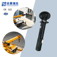 Vérin hydraulique vertical arrière à double effet en acier inoxydable YANHUANG avec tige de piston chromée dure et étanchéité précise