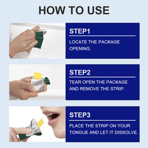 Tira de disolución oral para dormir de buena calidad, tiras orales para dormir mejor, suplementos para mejorar la digestión, tira para dormir - Product Image 6