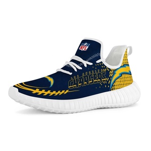 Baskets unisexes respirantes avec logo d'équipe de baseball, chaussures de sport bon marché, vente en gros, - Product Image 1