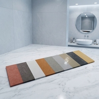 Moderne vezelcement verticale voegplaat lichtgewicht geperforeerd waterbestendig brandwerend bekleding keuken buiten/binnen