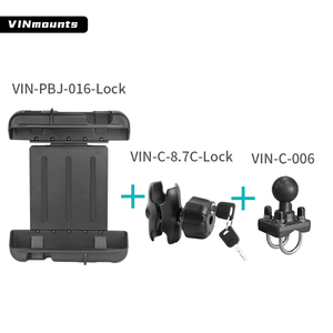 Universal 360 Degree Rotation Aluminum Ball Mount 10'' <b>Tablet</b> <b>Stand</b> <b>for</b> Lenovo Tab M10 and Zebra <b>Tablets</b> - Product Image 2