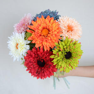 Flor Artificial <span class=keywords><strong>de</strong></span> Seda <span class=keywords><strong>de</strong></span> Alta Calidad al por Mayor, Estilo INS, para Decoración <span class=keywords><strong>de</strong></span> Marcos <span class=keywords><strong>de</strong></span> Puertas y Ventanas - Product Image 1