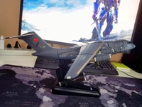 Modèle transformable incroyable et créatif de l'avion de transport Y-20, décoration de table