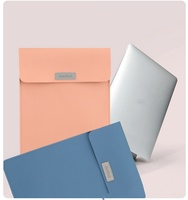 Sac de protection pour ordinateur portable en PU MKW3027, 13,3 14 15,6 pouces, étanche, avec pochette, pour affaires