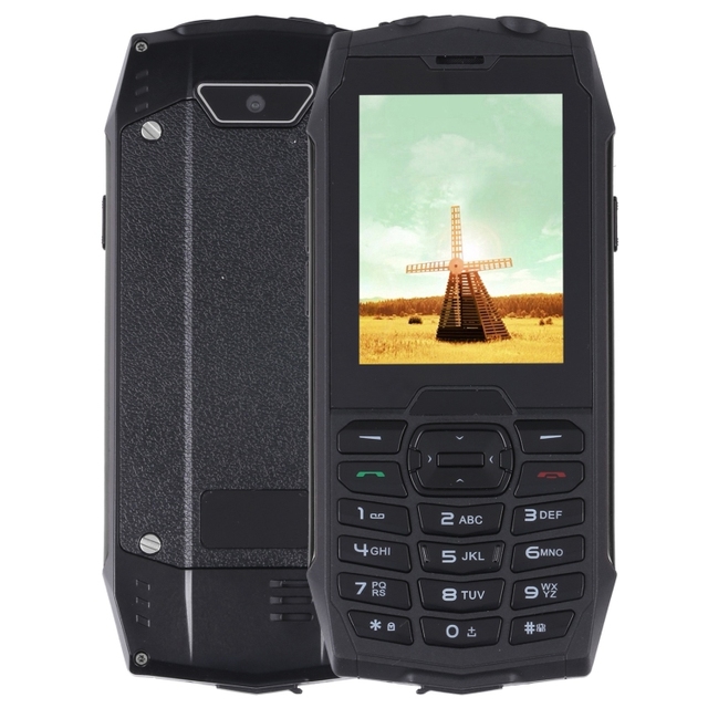 Rugtel R3C Rugged Phone IP68 2.8 Inch 2000mAh SOS, FM, Dual SIM