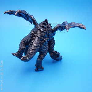 Figurine de monstre en métal, nickel antique, décoration de bureau, modèle personnalisé en acier inoxydable, sculpture animale, cadeau d'affaires - Product Image 4