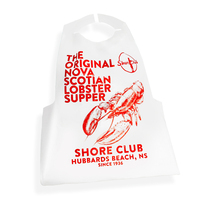 Tabliers de restaurant avec impression personnalisée, bavoirs jetables de homard, bavoirs jetables pour adultes avec logo