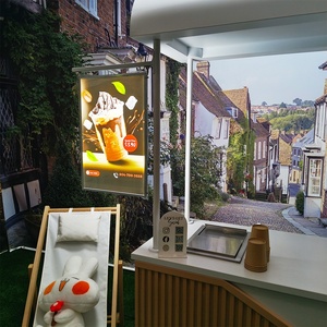 Carrito de Dulces Personalizado en Oferta, Carrito de Café Móvil, Carrito de Café Plegable para Tiendas de Comida y Comercios Minoristas - Product Image 3