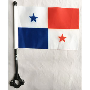 Bandera <span class=keywords><strong>de</strong></span> bicicleta con impresión personalizada, bandera nacional <span class=keywords><strong>de</strong></span> poliéster, manillar marroquí para decoración <span class=keywords><strong>de</strong></span> ciclismo al aire libre - Product Image 3