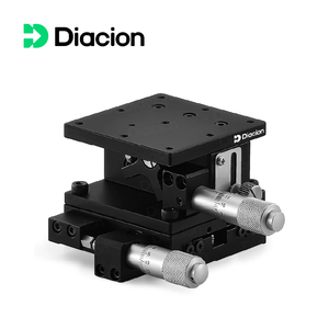 Diacion XZ dimensione del palco 40/60mm manuale lineare guida sfera micrometro teste di alimentazione posizionamento stadio manuale - Product Image 3