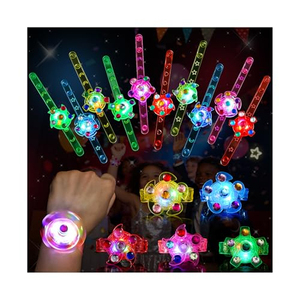 Bracelets LED Assortis à Thème Dessin Animé – Bracelets Lumineux LED Amusants pour Enfants – Cadeaux Lumineux qui Brillent dans le Noir - Product Image 1