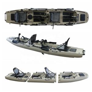 <span class=keywords><strong>Kayak</strong></span> de Pesca a Pedal Modular con Motor Eléctrico, Desmontable y Plegable, en Venta, Nuevo Diseño 2023, 14.5 Pies, 2 Asientos, 3 Años - Product Image 2