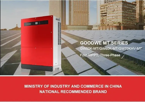 Prix usine <span class=keywords><strong>Goodwe</strong></span> Inverter 3 MPPT GW5K-<span class=keywords><strong>DT</strong></span> GW6000-MS GW7000-MS GW8500-MS GW10K-MS 5000W Sortie unique Application domestique WiFi - Product Image 3