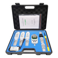 Testeur de dureté de l'eau et de salinité portable électrique de laboratoire YD-300, certifié CE, fonctionne sur piles, stockage de 99 données