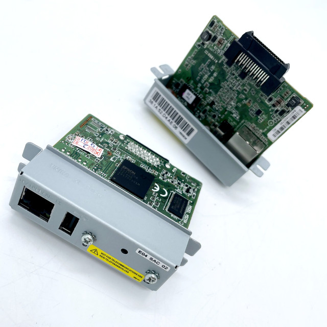 Original New UB-E04 Ethernet Interface Board E04 with USB for Epson TM-U220PB T81 U288 T88IV C32C824541 C32C881008 Printer Card