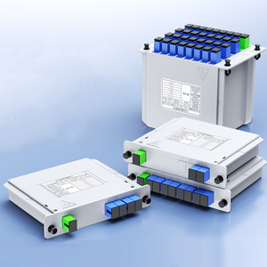 SC UPC โมดูลแยกสัญญาณไฟเบอร์ออปติกแบบปลั๊กอิน 1x2 1x4 1x8 1x16 1x32 1x64 POE TCP การกระจายสัญญาณที่เชื่อถือได้แบบพาสซีฟ - Product Image 2