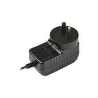Adaptateur secteur AC/DC interchangeable 6V 12V 24V 12W Prise US EU UK AU 5.5*2.1mm CE FCC RoHS pour petits appareils électroniques OEM