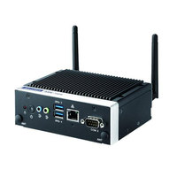 Computadora Industrial IoT sin Ventilador ARK-1124U, Celeron N3350 de Doble Núcleo, Doble LAN, RS232, RS485, PC de Automatización