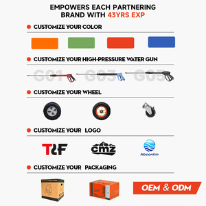 Hidrolavadora de Gasolina de Grado Profesional LINGBEN 170A, Hidrolavadora Móvil de Alta Presión con Enrollador de <span class=keywords><strong>Manguera</strong></span> <span class=keywords><strong>para</strong></span> Limpieza de Camiones, Autocaravanas y Barcos - Product Image 5