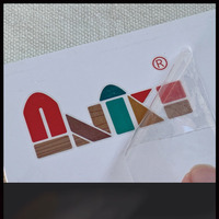 BAS quantité minimale de commande Étanche De Luxe UV Transfert Personnalisé DTF tasse 3D logo Autocollants étiquette Personnalisé Vinyle Transfert de Chaleur Étiquettes pour Emballage marque