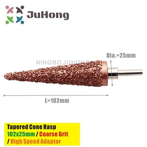 Raspador Cónico de Carburo de 102x25mm, Grano Grueso o Fino, Adaptador para Raspador, Herramienta para Reparación de Neumáticos - Product Image 3