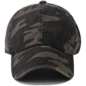 Tùy Chỉnh Thêu Biểu Tượng Rừng Camo Phổ Thông Vải Kinh Doanh Thể Thao Bóng Chày Mũ Đỉnh Ngoài Trời Đi Bộ Đường Dài Săn Bắn - Product Image 3