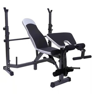 Thiết Bị Tập Thể Dục Giường Nâng Tạ Đa Chức Năng Barbell Bench Press Squat Rack Machine - Product Image 1