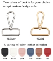 Chaîne plate en métal de 38 mm pour sac à bandoulière, sac à main, accessoires DIY, avec logo imprimé, idéale pour sacs