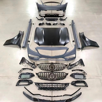 Kit de carrosserie de pare-chocs avant Facelift pour Mercedes Benz W205 2015-2021 Classe C mise à niveau C63 AMG avec garde-boue de capot vente en gros