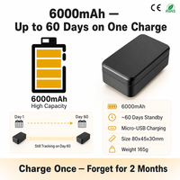 Dispositif de suivi GPS sans fil magnétique puissant Topin G11 pour voitures, flottes, conteneurs, bateaux, bagages, batterie longue durée 6000 mAh
