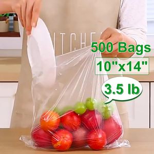 Sacs de conservation des aliments 10x14 pouces, 500 unités, résistants à l'humidité, pour usage en cuisine - Product Image 2