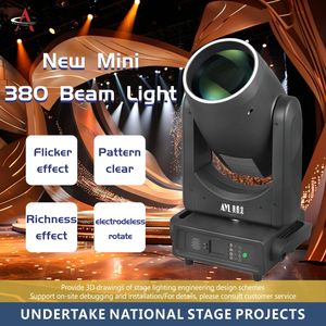 Luz de Cabeça Móvel BL380B Beam Mini 380W DMX512, Cores Completas, 14 Padrões, 2 Prismas, Efeito Estroboscópico para Concertos, Shows de DJ, Discotecas e KTV - Product Image 4