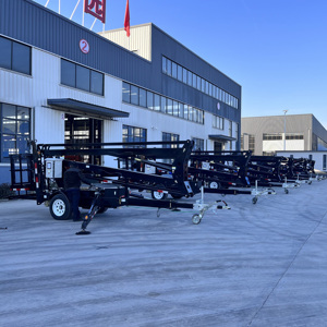 MDT G-197 ハイエンド牽引式ディーゼル/電気チェリーピッカーマンリフト（プラットフォーム高さ10～24m、リーチ11m） - Product Image 5