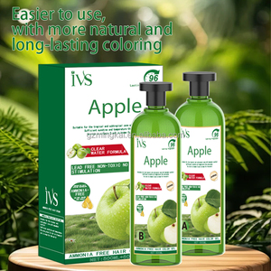 Ivs bán buôn số lượng lớn nhãn hiệu riêng chiết xuất thảo dược Ammonia miễn phí lâu dài <span class=keywords><strong>Apple</strong></span> Gel Nhuộm màu tóc - Product Image 2