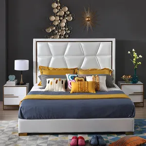 High quality wooden luxury bed room furniture bedroom set furniture