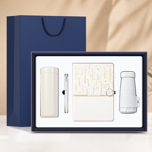 IStapromo Regalos Empresariales: Caja de Bienvenida con Cuaderno Estrellado, Bolígrafo, Vaso Térmico y Paraguas para Regalo Corporativo o Souvenir para Clientes - Product Image 3