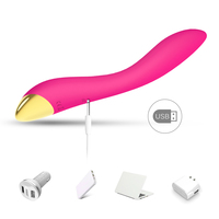 Vibromasseur magique sans fil en silicone TMM, 9 vitesses, étanche, masseur clitoridien et du point G, jouet sexuel pour femmes