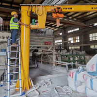 HNTIWIN Harga Pabrik Cina CE Jib Crane Aksesoris Rantai Pengangkat Electric Hoist