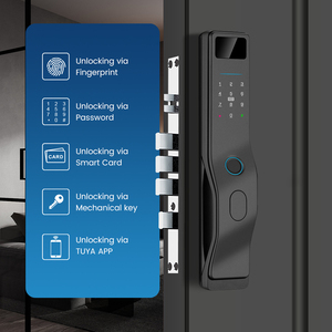 Automatic Digital Tuya App Remote Control Inteligente Wifi Keys Fingerprint Password Smart <b>Lock</b> N11 TUYA Smart Door <b>Lock</b> - Product Image 1