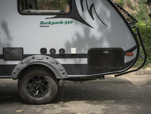 Mini Caravana Remolque Tipo Lágrima Pequeña, Mini Caravana Remolque en Forma de Lágrima, Remolque Camper Pequeño - Product Image 1