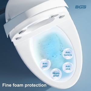 Vente en gros <span class=keywords><strong>pas</strong></span> <span class=keywords><strong>cher</strong></span> 110V/220V s Trap/p Trap <span class=keywords><strong>japonais</strong></span> salle de bain Auto Flush Intelligent Bidet électrique automatique <span class=keywords><strong>Wc</strong></span> Smart cuvette de toilette - Product Image 5