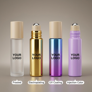 Individuelle Logo-Drucke auf pinkfarbenen, mattierten Lipgloss-Tuben mit transparentem Kunststoff für Kosmetikverpackungen, UV-/Siebdruck. - Product Image 6