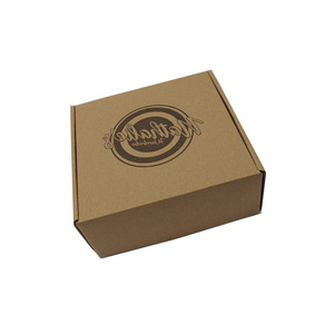 Biểu Tượng Tùy Chỉnh In Phẳng Gói Bao Bì Hộp Sóng Chết Cắt Gấp Kraft Bưu Phẩm Vận Chuyển Gửi Thư Hộp - Product Image 5