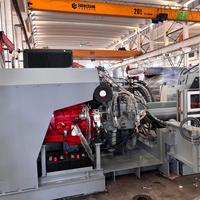 Presse à balles mobile hydraulique de grande capacité pour le recyclage des déchets métalliques, avec chariot