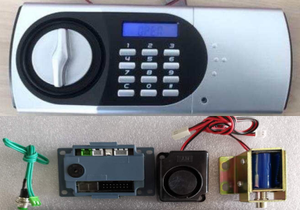 चीन थोक बॉक्स संयोजन ताला चांदी सुरक्षित एलसीडी इलेक्ट्रॉनिक सिफर कुंजी सुरक्षित जमा बॉक्स संयोजन बॉक्स - Product Image 3