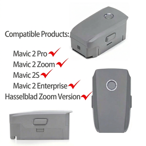 Batterie de vol intelligente haute capacité compatible avec <span class=keywords><strong>DJI</strong></span> Mavic 2 Pro/Zoom (6100mAh 15.4V), temps de vol maximal de 44 minutes - Product Image 5
