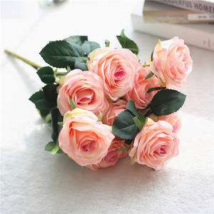 Autres fleurs et plantes décoratives, roses naturelles préservées, bouquet de mariage, nouvelles roses artificielles uniques blanches - Product Image 1